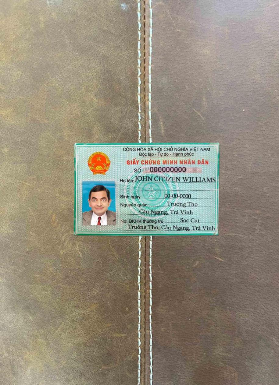 Downloadable Vietnam ID photolook sample